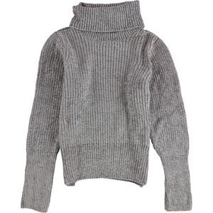 Romeo + Juliet Womens Turtleneck Pullover Sweater, Grey, NWT